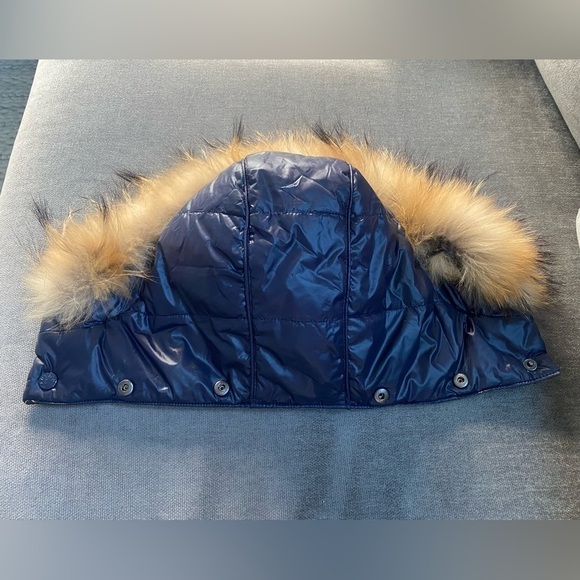 Manteau Real Red Fox Fur Hood main image 4